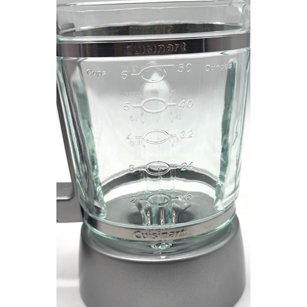 Cuisinart SmartPower Premier Blender CB-600SILPC Silver 600W 50oz Glass w/ cover - Picture 9 of 15
